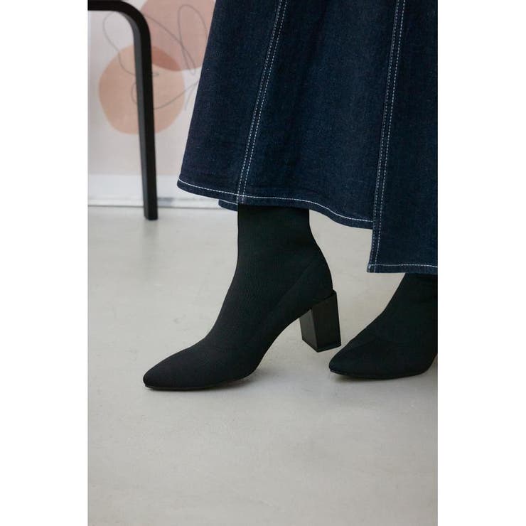 ソックスブーツ | AZUL BY MOUSSY | 詳細画像3 