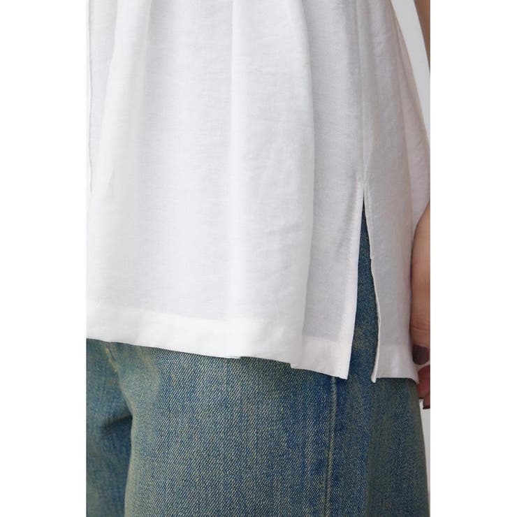 ラッフルペプラムブラウス | AZUL BY MOUSSY | 詳細画像11 