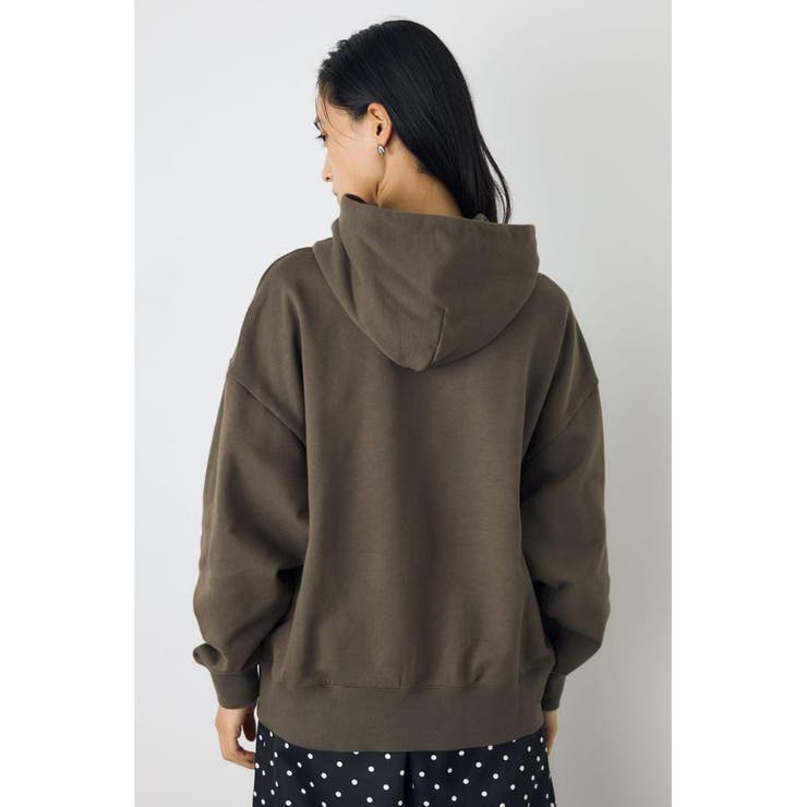 クラックロゴプリントフーディー | AZUL BY MOUSSY | 詳細画像3 