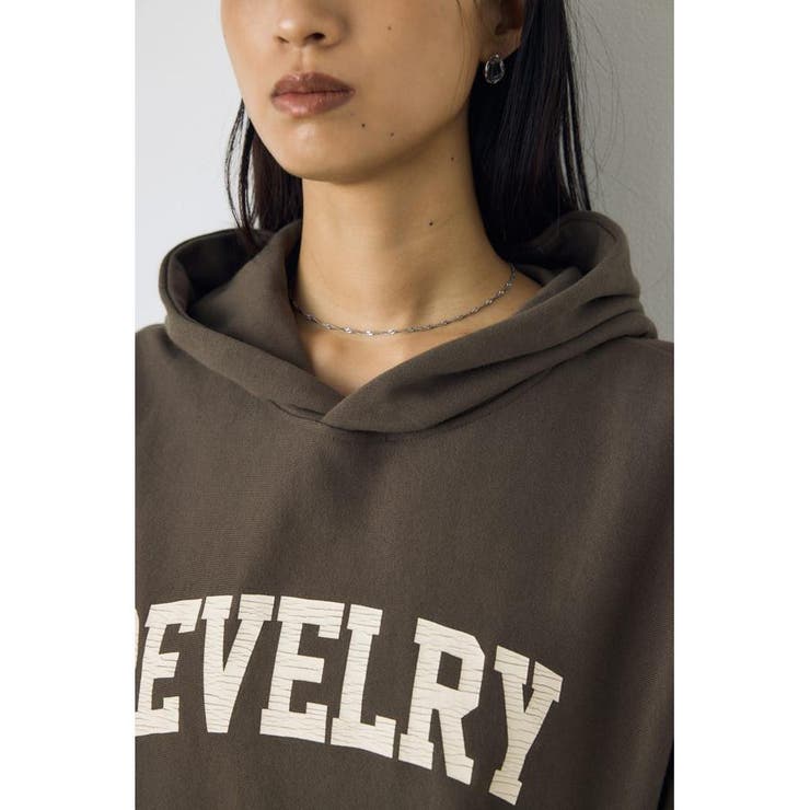 クラックロゴプリントフーディー | AZUL BY MOUSSY | 詳細画像8 