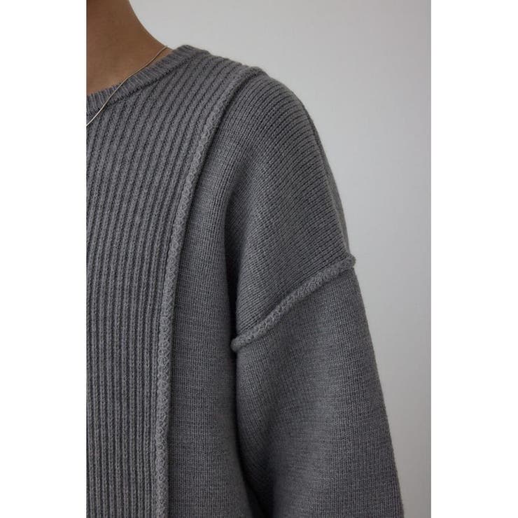 編地ミックスニットトップス | AZUL BY MOUSSY | 詳細画像42 