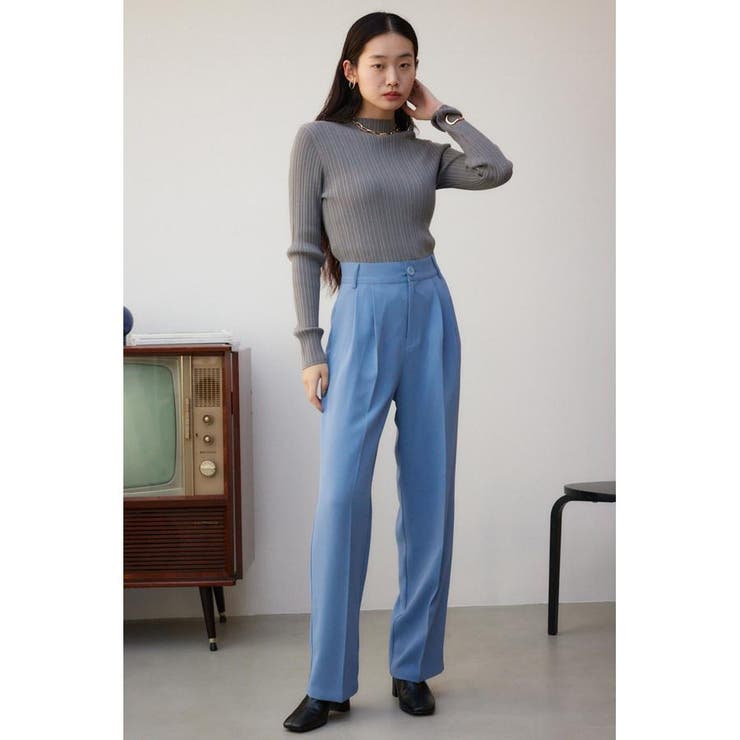 ハイウエストタックスラックス | AZUL BY MOUSSY | 詳細画像15 