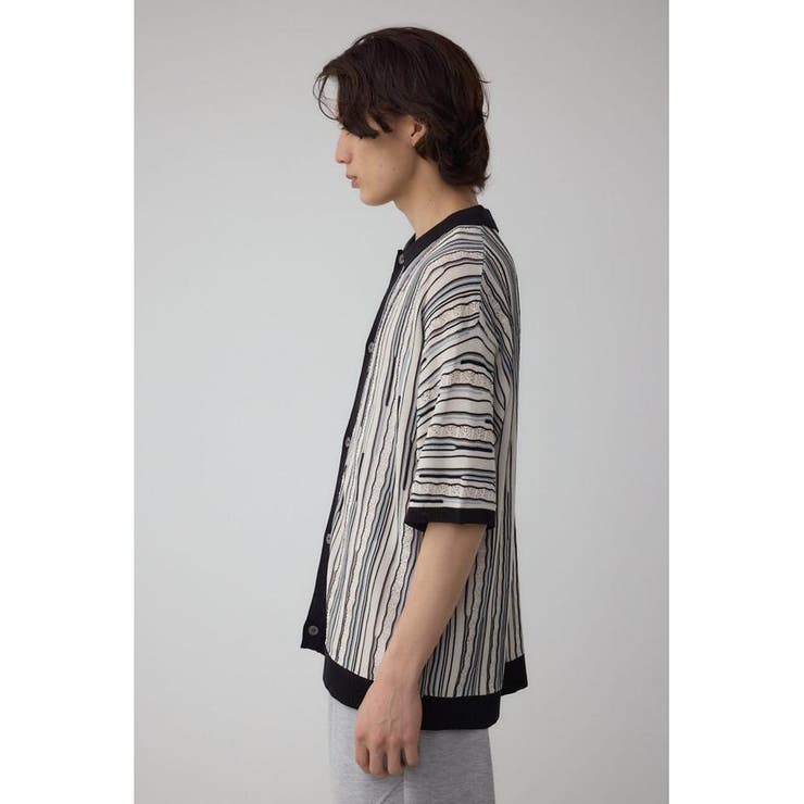 ポロ襟クージーニットトップス | AZUL BY MOUSSY | 詳細画像6 