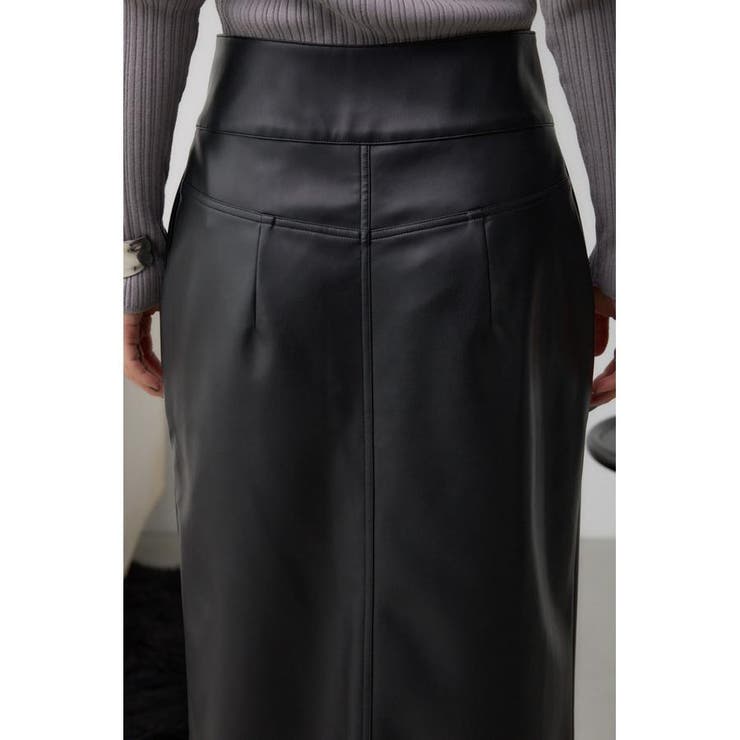 フェイクレザーZIPタイトスカート | AZUL BY MOUSSY | 詳細画像9 