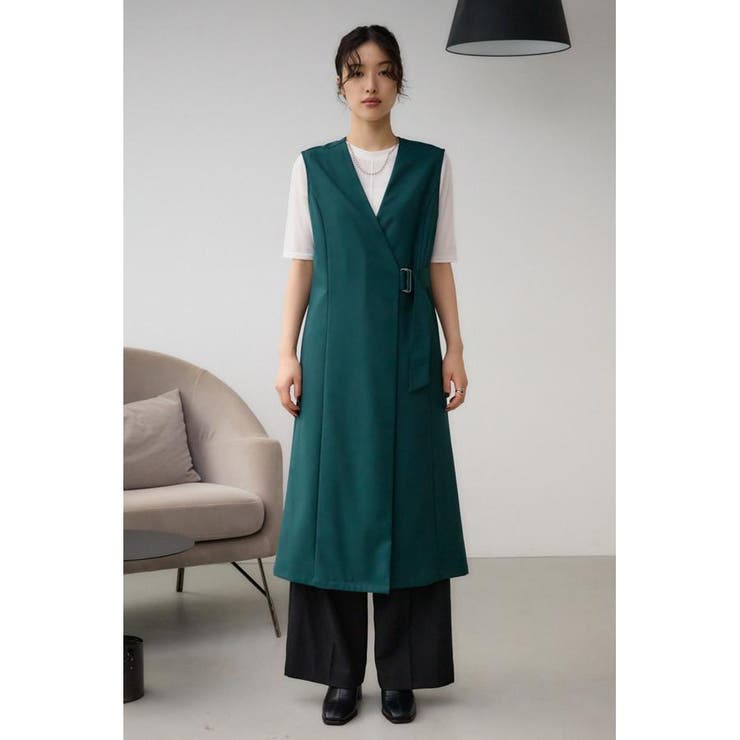 スタンダードロングベスト[品番：AZLW0022549]｜AZUL BY MOUSSY