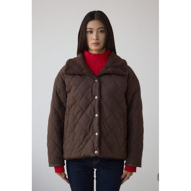 リバーシブルキルティングボアブルゾン | AZUL BY MOUSSY | 詳細画像33 