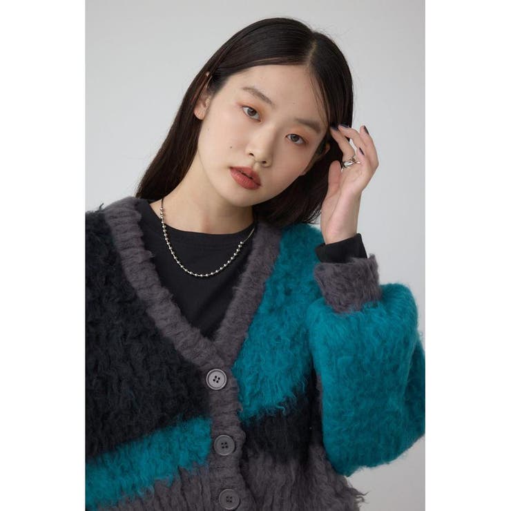 ブロッキンググラデーションカーディガン | AZUL BY MOUSSY | 詳細画像15 