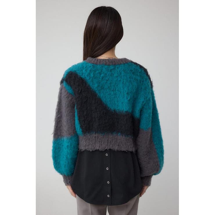 ブロッキンググラデーションカーディガン | AZUL BY MOUSSY | 詳細画像20 