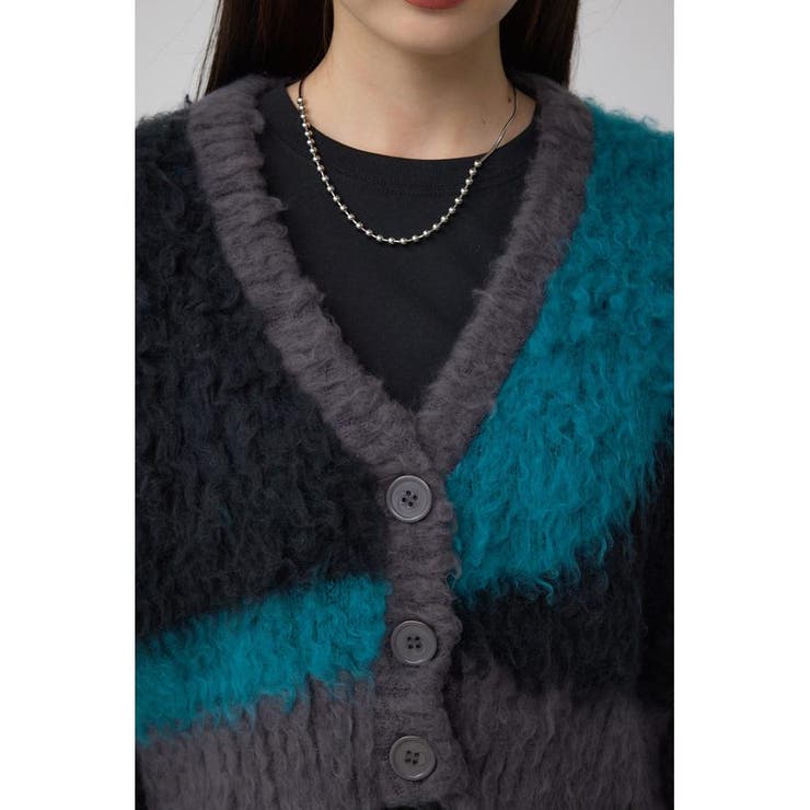 ブロッキンググラデーションカーディガン | AZUL BY MOUSSY | 詳細画像21 