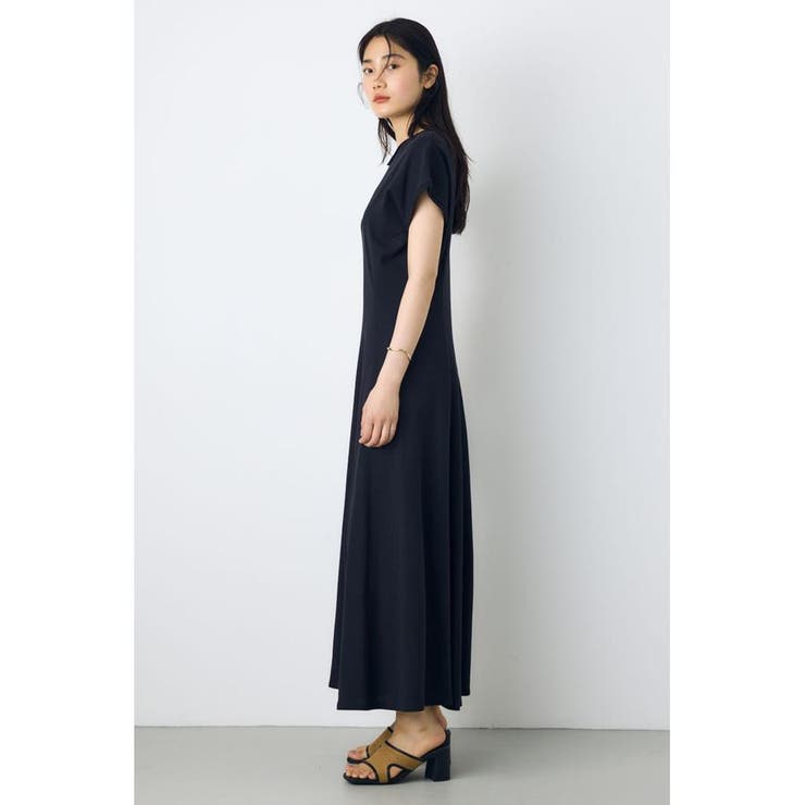 フィットフレアカットワンピース | AZUL BY MOUSSY | 詳細画像4 