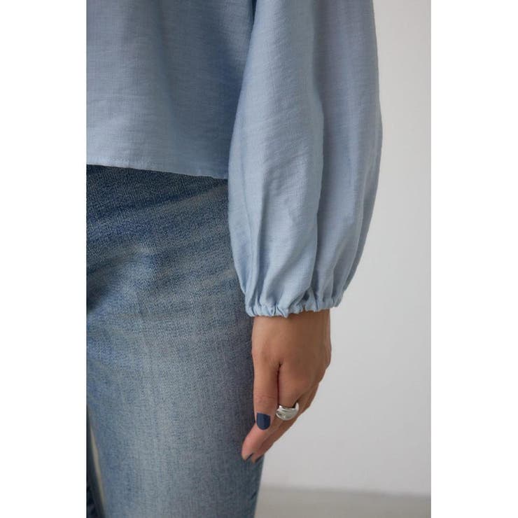 レースアップラッフルブラウス | AZUL BY MOUSSY | 詳細画像37 