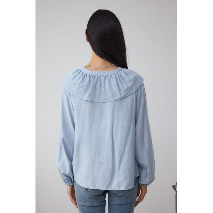 レースアップラッフルブラウス | AZUL BY MOUSSY | 詳細画像34 