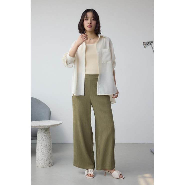 プリーツリラックスワイドパンツ | AZUL BY MOUSSY | 詳細画像26 