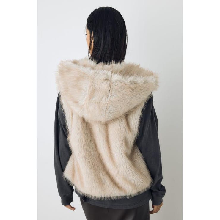 ミックスフードファーベスト | AZUL BY MOUSSY | 詳細画像15 