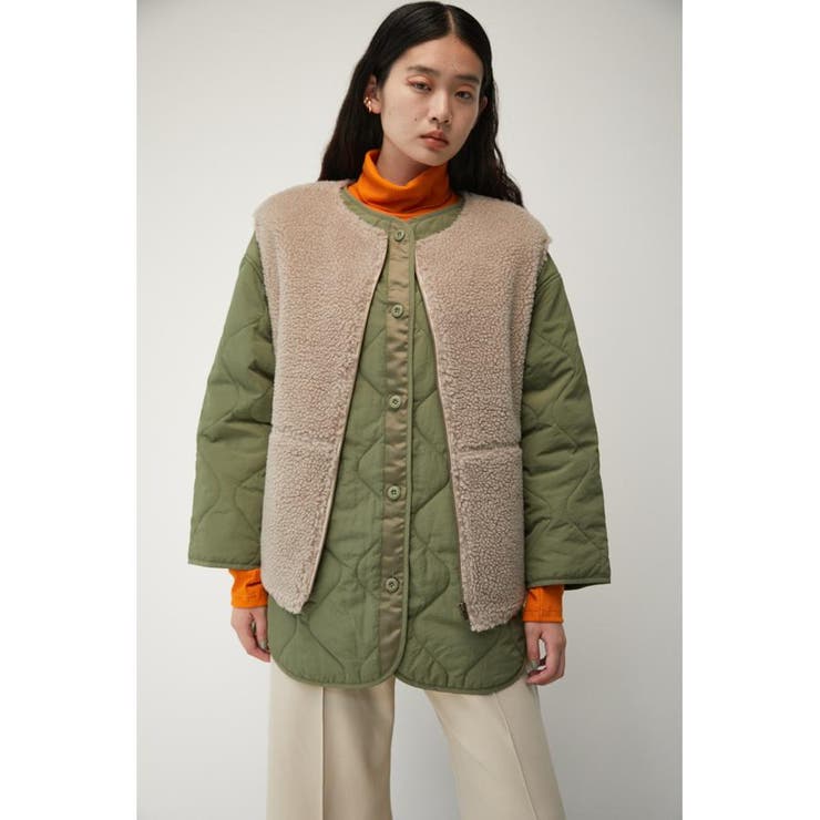BOA-VT LAYERED QUILTING BZ[品番：AZLW0020106]｜AZUL BY MOUSSY 