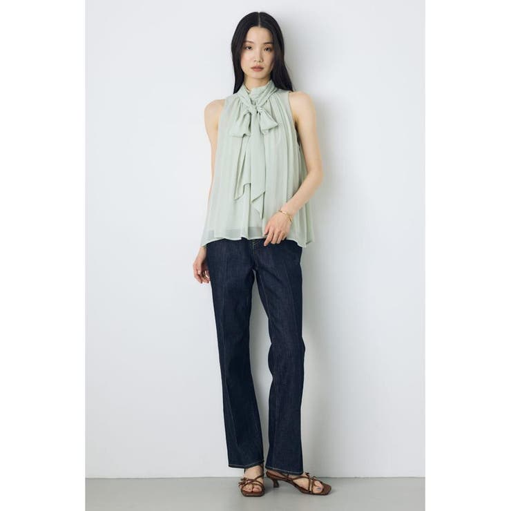 シフォンノースリーブブラウス | AZUL BY MOUSSY | 詳細画像27 