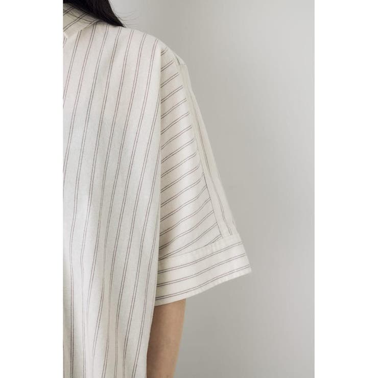 フレンチリネンCOOLMAXショートドルマンシャツ | AZUL BY MOUSSY | 詳細画像23 