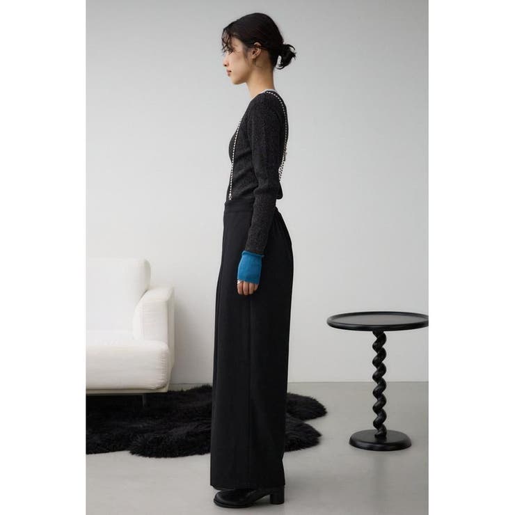 チェーンストラップワイドパンツ | AZUL BY MOUSSY | 詳細画像6 