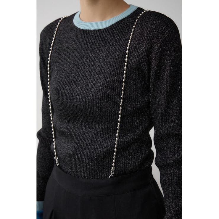 チェーンストラップワイドパンツ | AZUL BY MOUSSY | 詳細画像8 