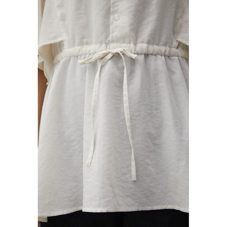 FLARE SLEEVE PEPLUM BLOUSE | AZUL BY MOUSSY | 詳細画像10 