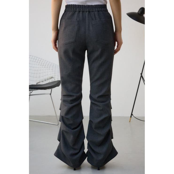 【ALAIA】フレアレザーパンツ Amazon | [AKUNSY] ロングパンツ レディース PUレザー フレア 黒