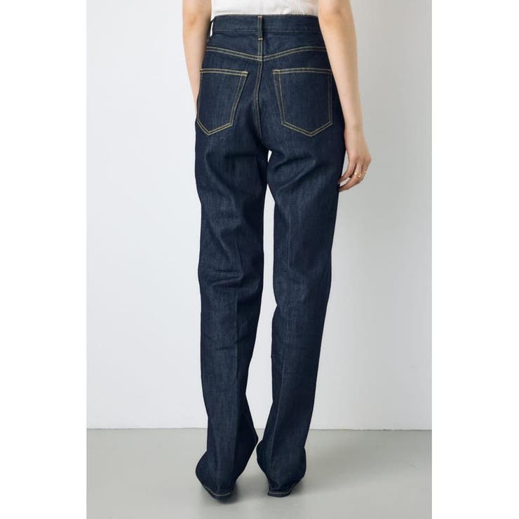 AZUL DENIM センタープレスストレートデニム ロング丈 | AZUL BY MOUSSY | 詳細画像14 