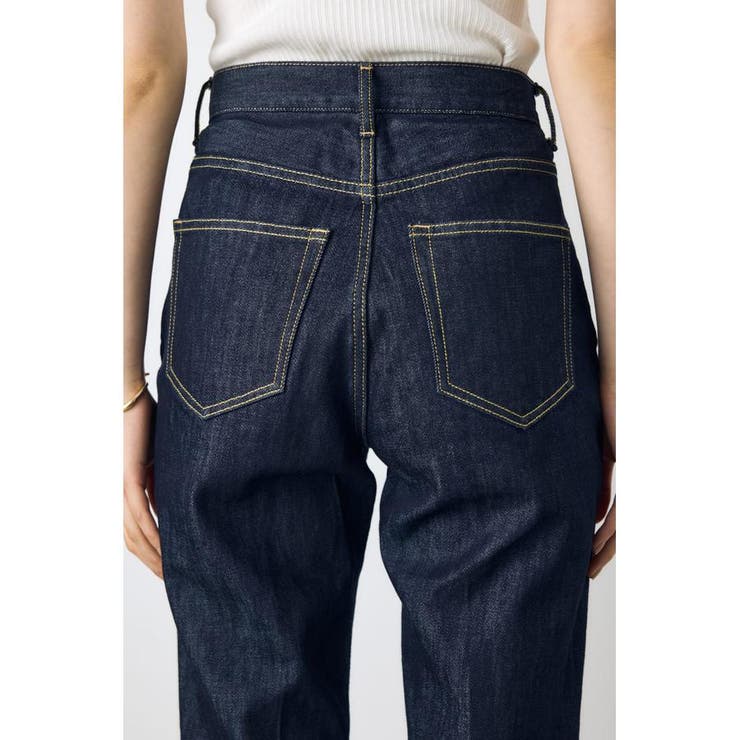 AZUL DENIM センタープレスストレートデニム ロング丈 | AZUL BY MOUSSY | 詳細画像16 