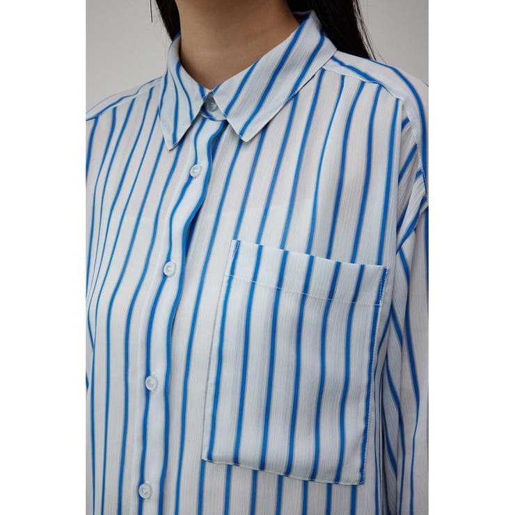 SHEER STRIPE SHIRT[品番：AZLW0021022]｜AZUL BY MOUSSY（アズール