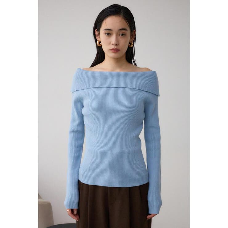 オフショルダーニット | AZUL BY MOUSSY | 詳細画像27 