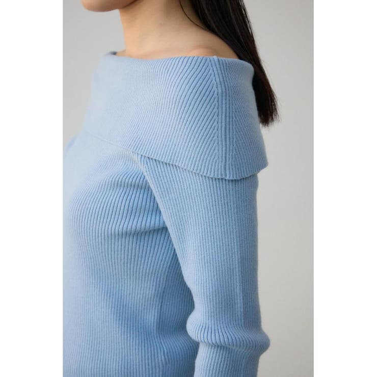 オフショルダーニット | AZUL BY MOUSSY | 詳細画像31 