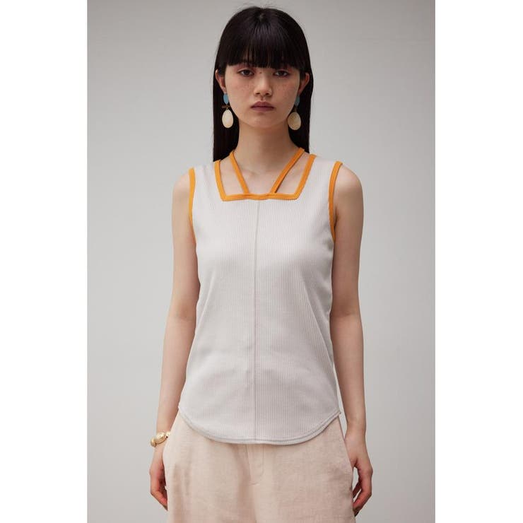 STRING ARRANGEMENT TANK TOP | AZUL BY MOUSSY | 詳細画像15 