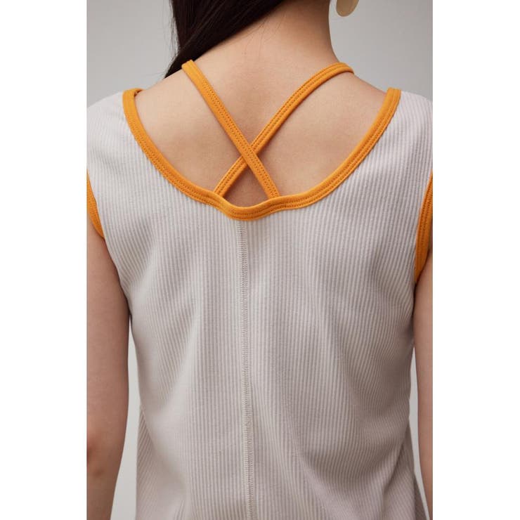 STRING ARRANGEMENT TANK TOP | AZUL BY MOUSSY | 詳細画像18 