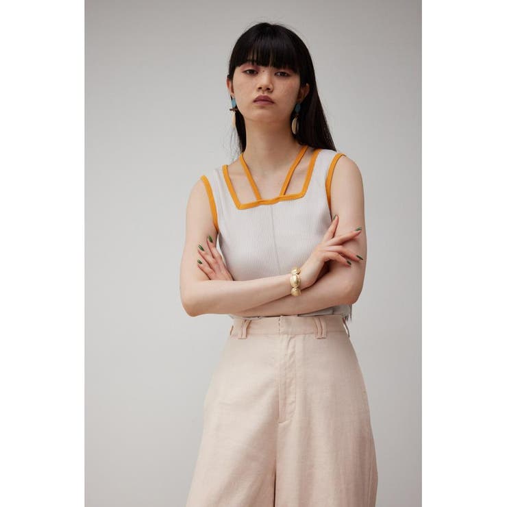 STRING ARRANGEMENT TANK TOP | AZUL BY MOUSSY | 詳細画像13 