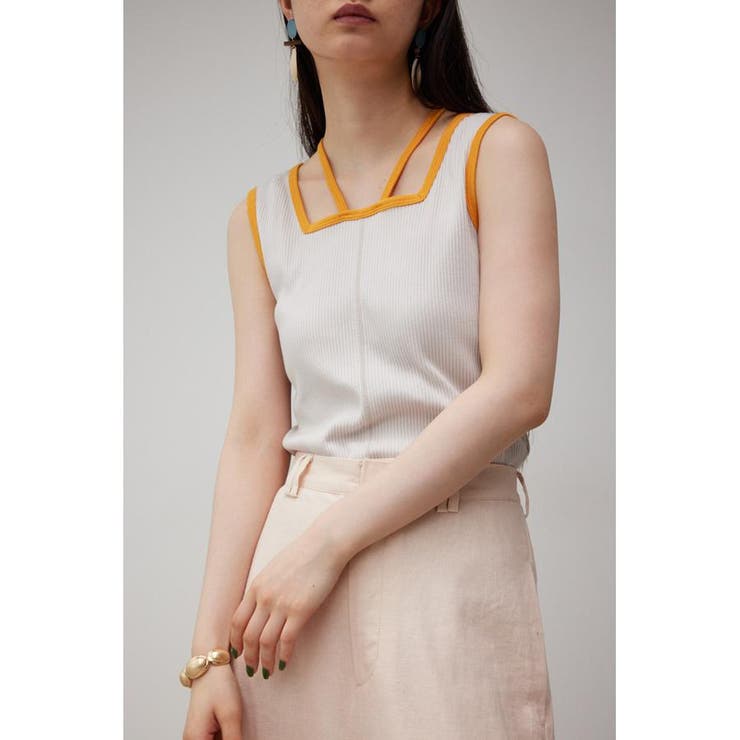 L/BEG1 | STRING ARRANGEMENT TANK TOP | AZUL BY MOUSSY