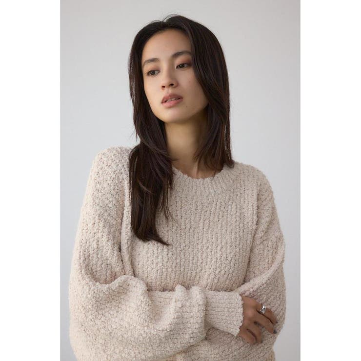 ブークレードルマンニットトップス | AZUL BY MOUSSY | 詳細画像2 