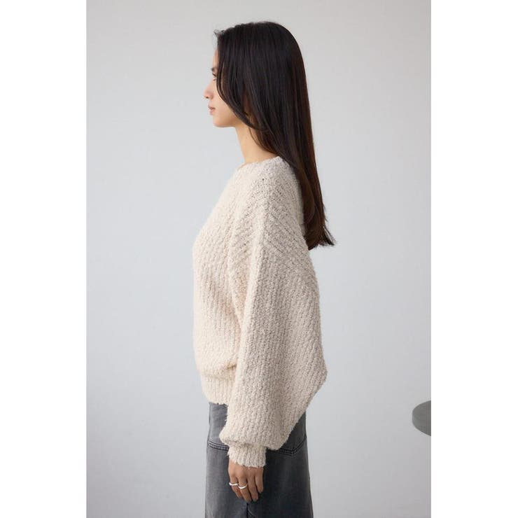 ブークレードルマンニットトップス | AZUL BY MOUSSY | 詳細画像6 