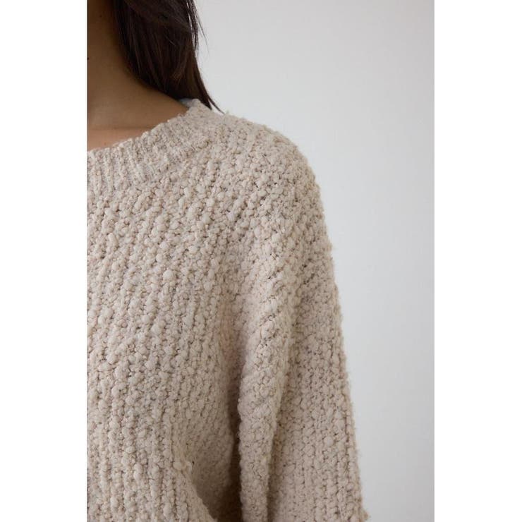 ブークレードルマンニットトップス | AZUL BY MOUSSY | 詳細画像9 