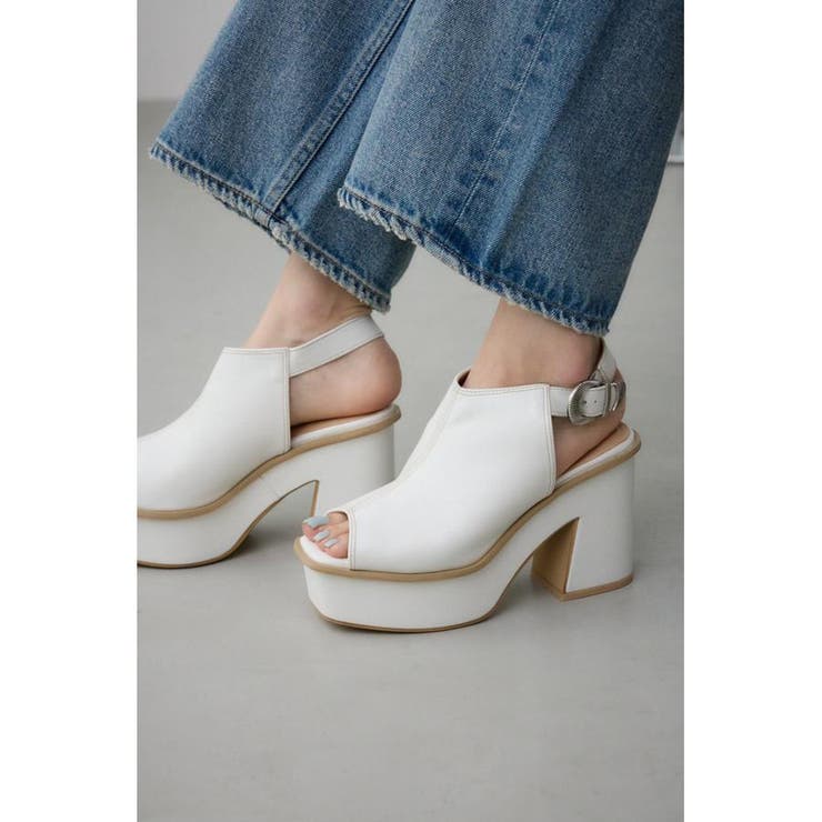 IVOY3 | ウエスタンバックルブーティーサンダル | AZUL BY MOUSSY