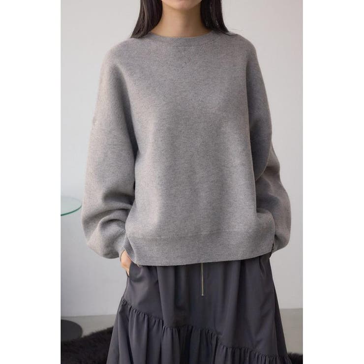GRY | スウェッターニットトップス | AZUL BY MOUSSY