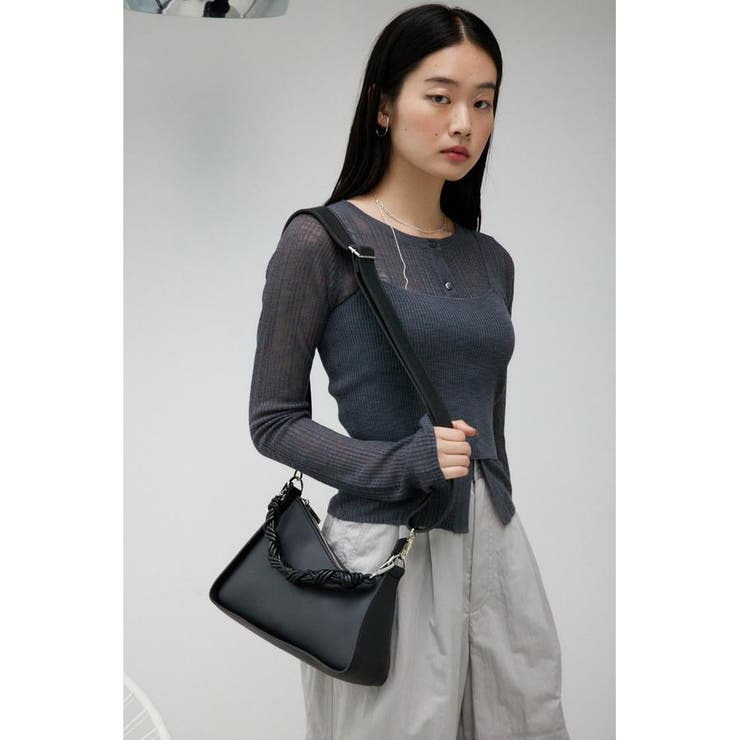 デザインハンドルハンドバッグ｜AZUL BY MOUSSY（アズールバイ