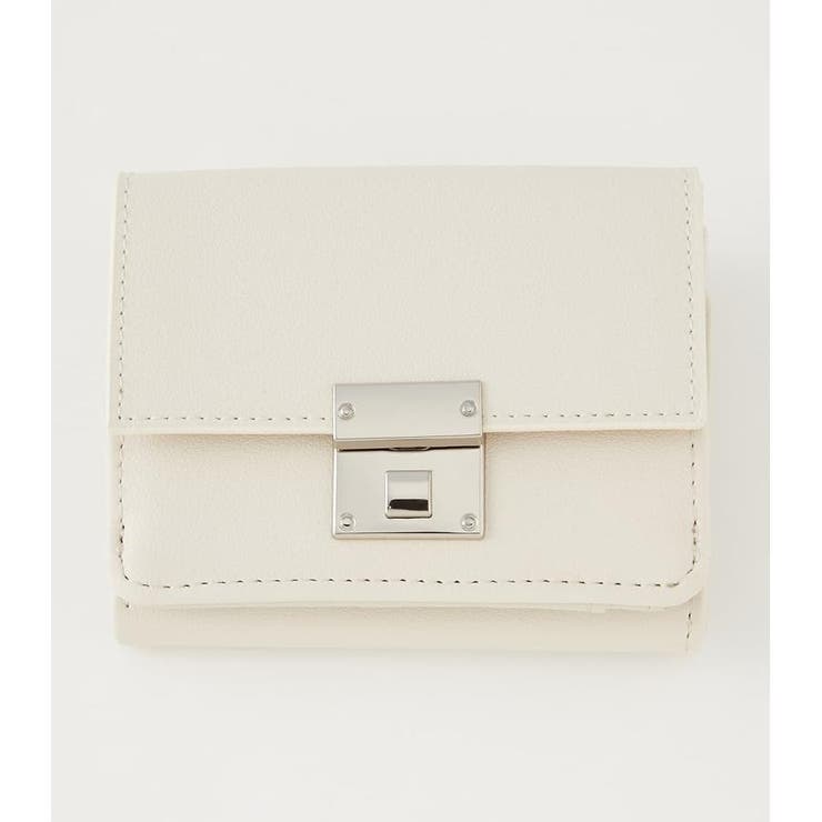 Metal Lock Mini Wallet 品番 Azlw Azul By Moussy アズールバイマウジー のレディースファッション通販 Shoplist ショップリスト