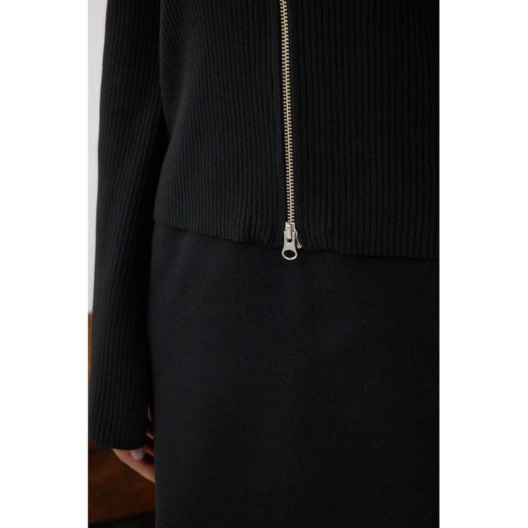 ジップアンサンブルニットワンピース | AZUL BY MOUSSY | 詳細画像11 