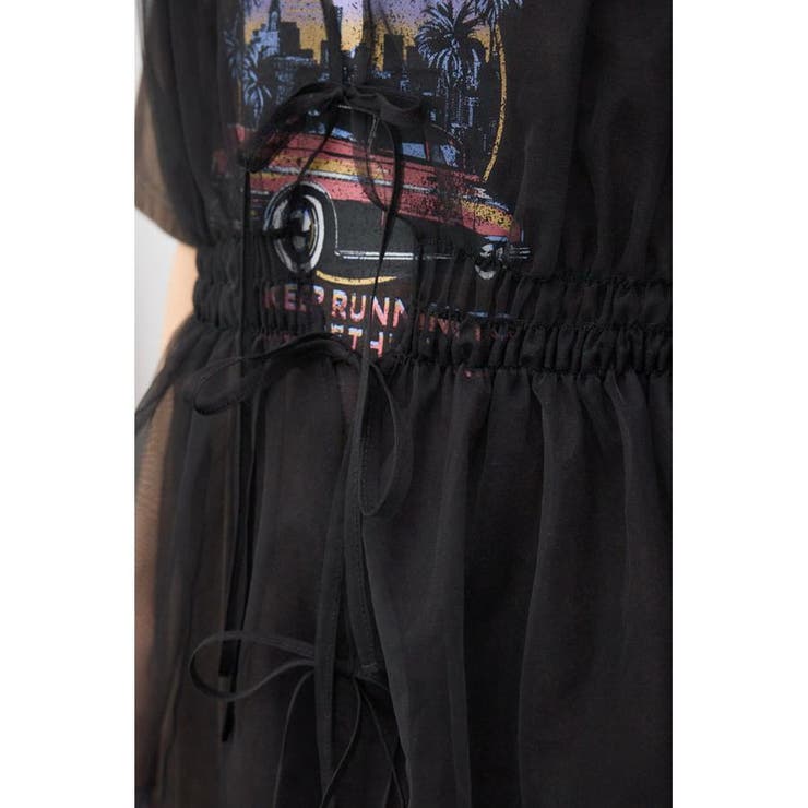 チュールギャザージレトップス | AZUL BY MOUSSY | 詳細画像21 