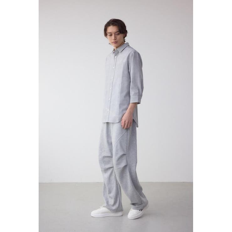 カードボードニータックパンツ | AZUL BY MOUSSY | 詳細画像34 