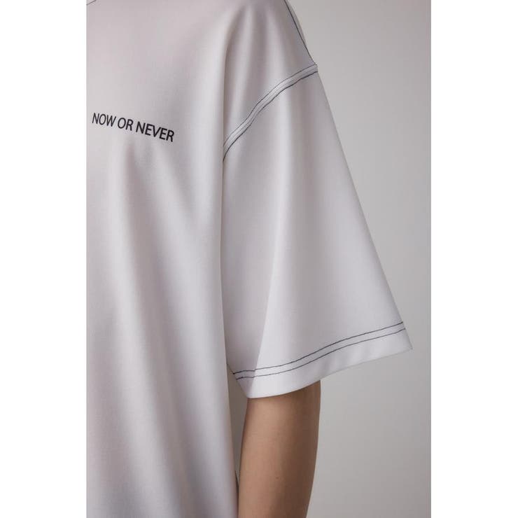 オープンステッチロゴTシャツ | AZUL BY MOUSSY | 詳細画像11 