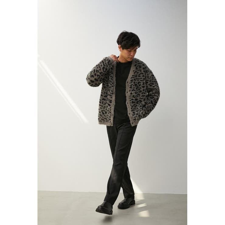 SHAGGY LEOPARD CARDIGAN[品番：AZLW0020339]｜AZUL BY MOUSSY