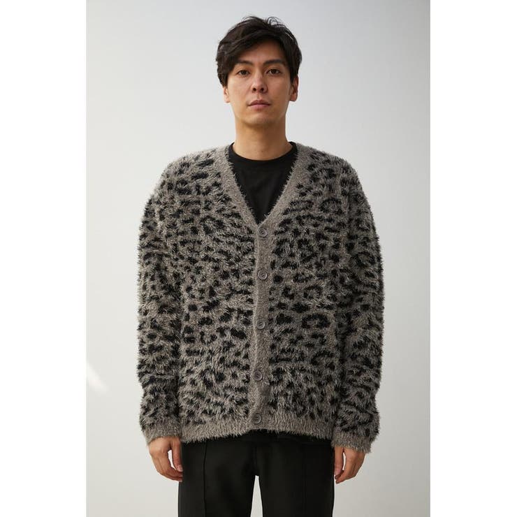 SHAGGY LEOPARD CARDIGAN[品番：AZLW0020339]｜AZUL BY MOUSSY