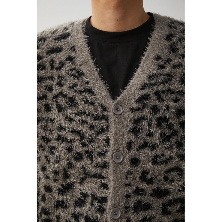 SHAGGY LEOPARD CARDIGAN[品番：AZLW0020339]｜AZUL BY MOUSSY