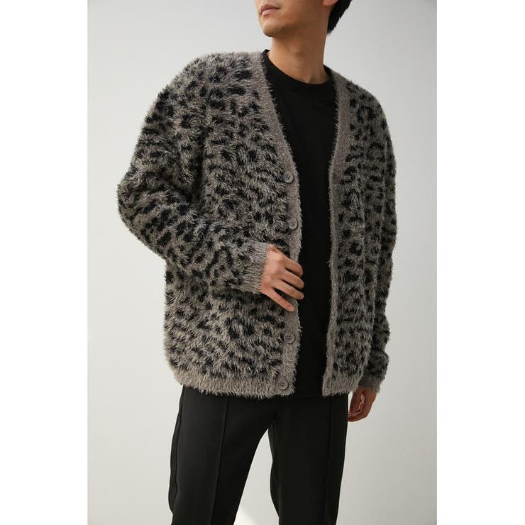 SHAGGY LEOPARD CARDIGAN[品番：AZLW0020339]｜AZUL BY MOUSSY