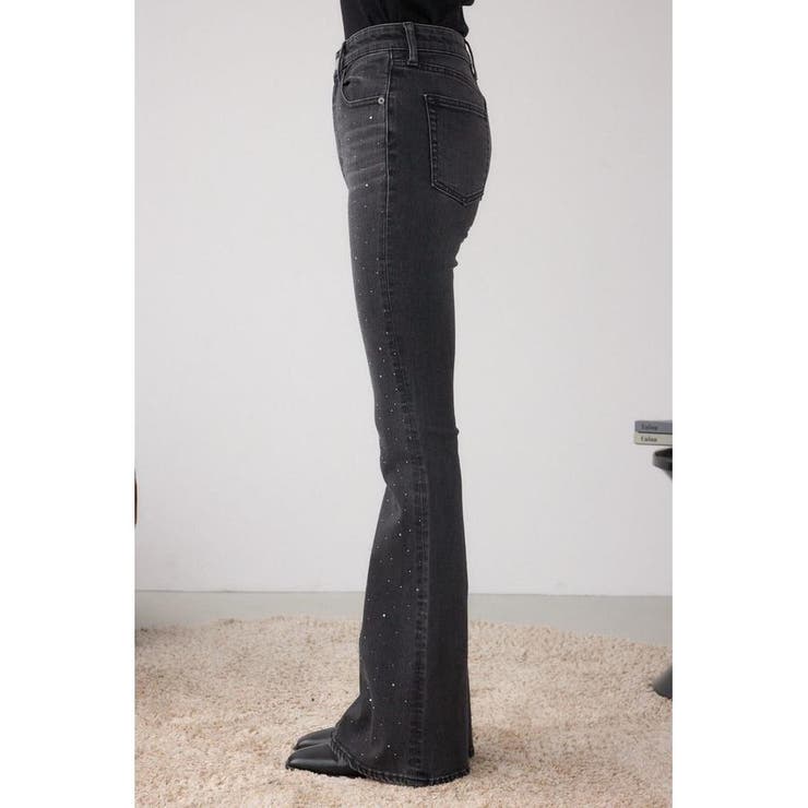 AZUL DENIM ラインストーンフレアデニム | AZUL BY MOUSSY | 詳細画像6 